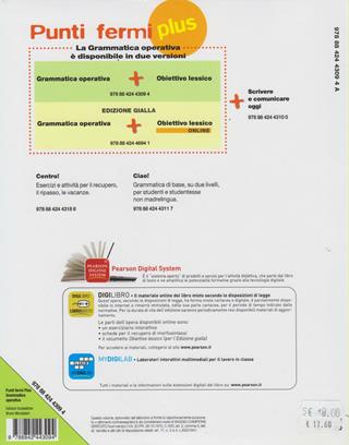Punti fermi plus. Grammatica operativa. Con obiettivo lessico. - Anna Ferralasco, Anna Maria Moiso, Francesco Testa - Libro Edizioni Scolastiche Bruno Mondadori 2008 | Libraccio.it