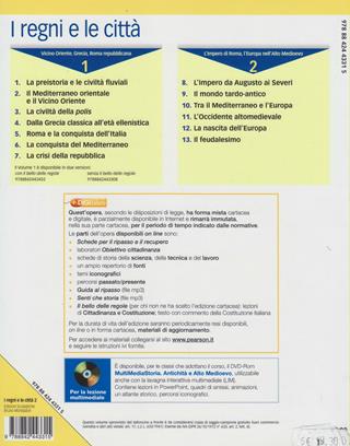 I regni e le città. Per il biennio delle Scuole superiori. Vol. 2: L'impero di Roma, l'Europa nell'Alto Medioevo  - Libro Edizioni Scolastiche Bruno Mondadori 2010 | Libraccio.it