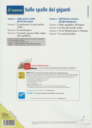 Il nuovo sulle spalle dei giganti. Per le Scuole superiori. Vol. 1: Dalle prime civiltà all'età di Cesare - Maurizio Bettini, Mario Lentano, Donatella Puliga - Libro Edizioni Scolastiche Bruno Mondadori 2010 | Libraccio.it