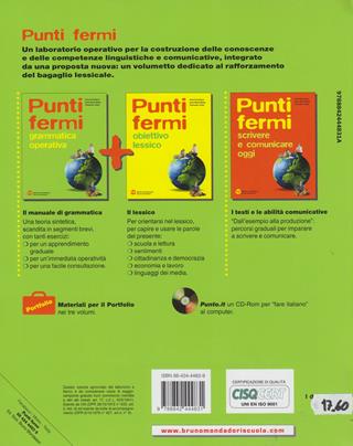 Punti fermi. Per le Scuole superiori - Anna Ferralasco, Anna Moiso, Francesco Testa - Libro Edizioni Scolastiche Bruno Mondadori 2005 | Libraccio.it
