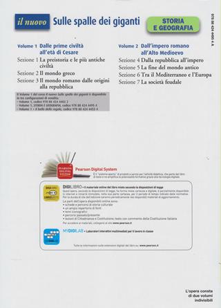 Il nuovo Sulle spalle dei giganti. Con geografia del presente. Per le Scuole superiori. Vol. 1: Dalle prime civiltà all'età di Cesare - Maurizio Bettini, Mario Lentano, Donatella Puliga - Libro Edizioni Scolastiche Bruno Mondadori 2010 | Libraccio.it