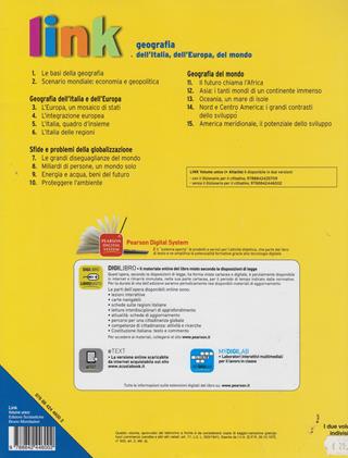 Link. Volume unico. Geografia dell'Italia, dell'Europa, del mondo. Con atlante. Con espansione online - Cristina Tincati, Moreno Dell'Acqua - Libro Edizioni Scolastiche Bruno Mondadori 2010 | Libraccio.it
