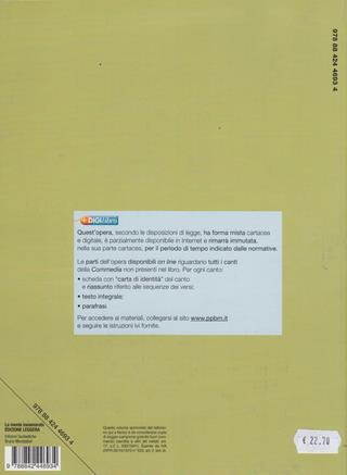 La mente innamorata. Divina commedia. Antologia. Ediz. leggera. Con espansione online - Gianluigi Tornotti - Libro Edizioni Scolastiche Bruno Mondadori 2009 | Libraccio.it