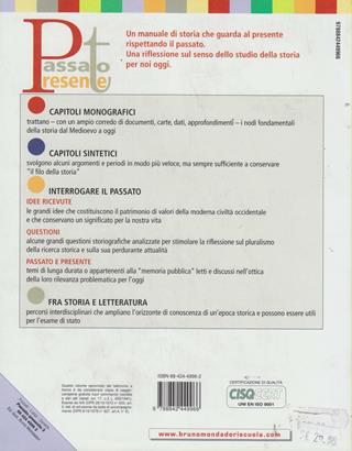 Passato presente. Per le Scuole superiori. Vol. 3: Il Novecento e il mondo contemporaneo - Marco Fossati, Giorgio Luppi, Emilio Zanette - Libro Edizioni Scolastiche Bruno Mondadori 2006 | Libraccio.it