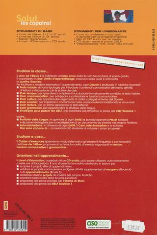 Salut, les copains! Livre de l'élève. Vol. 2 - Rossella Bruneri, Béatrice Durbano, Manuela Vico - Libro Lang 2005 | Libraccio.it