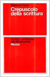 Crepuscolo della scrittura