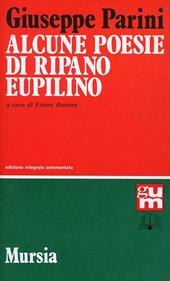 Alcune poesie di Ripano Eupilino