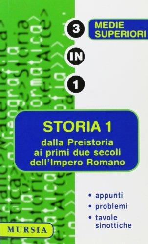 Storia secondo i nuovi programmi. Vol. 1  - Libro Mursia 1998, Tre in uno | Libraccio.it