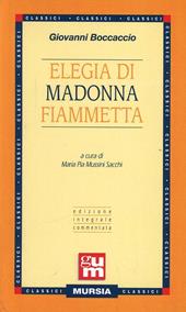 Elegia di madonna Fiammetta