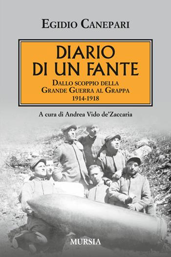 Diario di un fante. Dallo scoppio della grande guerra a Caporetto. 1914-1918 - Egidio Canepari - Libro Mursia 2014, Testimonianze fra cronaca e storia | Libraccio.it