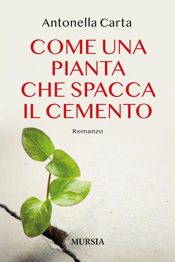 Come una pianta che spacca il cemento - Antonella Carta - Libro Mursia 2023, Romanzi Mursia | Libraccio.it