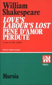 Love's labour's lost-Pene d'amor perdute
