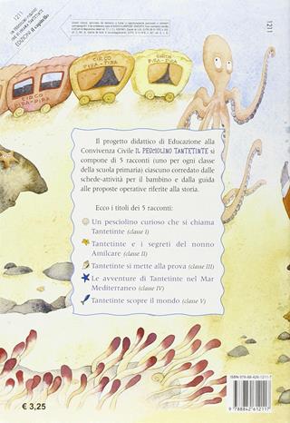 Un pesciolino curioso che si chiama Tantetinte. Per la 1ª classe elementare - Sandra Dema - Libro Il Capitello 2008 | Libraccio.it