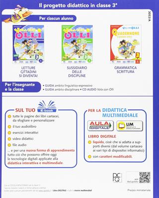 Vola con Olli. Per la 3ª classe elementare. Con e-book. Con espansione online. Vol. 3  - Libro Il Capitello 2015 | Libraccio.it