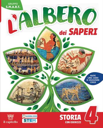 L'albero dei saperi. Ambito antropologico. Storia con esercizi, Geografia con esercizi, Mappe Storia e Geografia 4-5. Per la 4ª classe della Scuola elementare. Vol. 1  - Libro Il Capitello 2025 | Libraccio.it