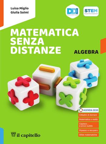 Matematica senza distanze. Algebra. Geometria. Quaderno. Per la Scuola media. Vol. 3 - Luisa Miglio, Giulia Solmi - Libro Il Capitello 2026 | Libraccio.it