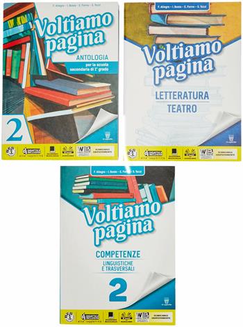 Voltiamo pagina. Con Letteratura e Competenze. Con ebook. Con espansione online. Vol. 2 - F. Allegro, S. Tozzi, I. Bosio - Libro Il Capitello 2018 | Libraccio.it