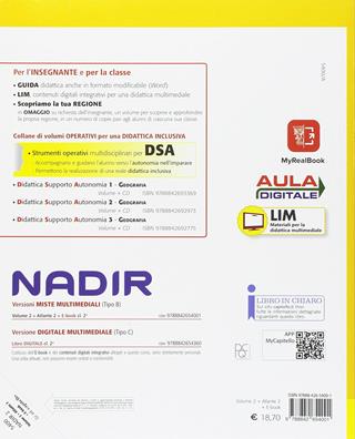 Nadir. Geografia per una didattica inclusiva. Con ebook. Con espansione online. Vol. 2 - R. De Marchi, F. Ferrara, G. Dottori - Libro Il Capitello 2018 | Libraccio.it