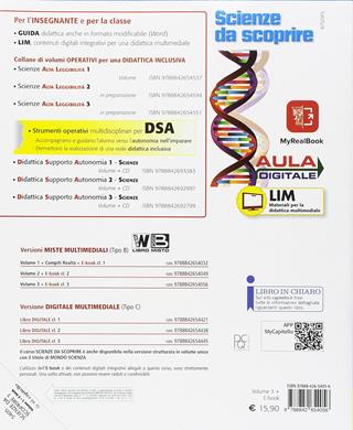 Scienze da scoprire. Con ebook. Con espansione online. Vol. 3 - Bruna Negrino - Libro Il Capitello 2018 | Libraccio.it