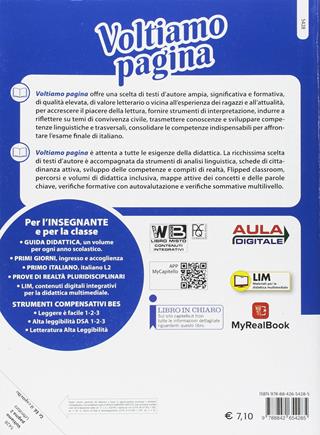 Voltiamo pagina. Letteratura. Per la Scuola media. Vol. 2 - F. Allegro, I. Bosio, E. Forno - Libro Il Capitello 2018 | Libraccio.it