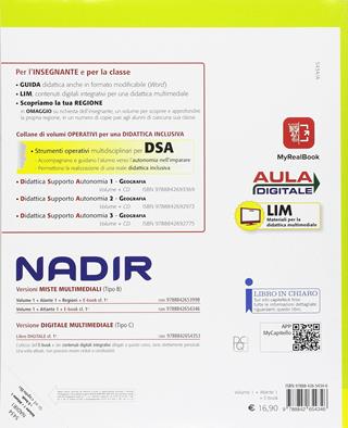 Nadir. Geografia per una didattica inclusiva. Per la Scuola media. per accesso online. per download. Vol. 1 - R. De Marchi, F. Ferrara, G. Dottori - Libro Il Capitello 2018 | Libraccio.it