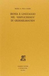 Ironia e linguaggio nel «simplicissiumus» di Grimmelshausen