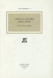 Lingua e cultura degli oschi