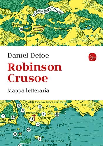 Robinson Crusoe. Mappa letteraria. Ediz. a colori - Martin Thelander - Libro Il Saggiatore 2025 | Libraccio.it