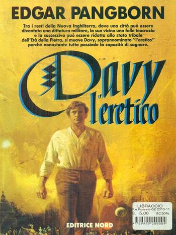 Davy - Edgar Pangborn - Libro Nord 1996, Narrativa Nord | Libraccio.it