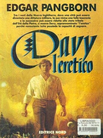 Davy - Edgar Pangborn - Libro Nord 1996, Narrativa Nord | Libraccio.it