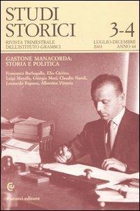 Studi storici (2003) vol. 3-4  - Libro Carocci 2004, Studi storici Carocci | Libraccio.it