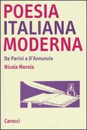 Poesia italiana moderna. Da Parini a D'annunzio