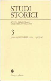 Studi storici (2006). Vol. 3