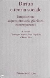 Diritto e teoria sociale. Introduzione al pensiero socio-giuridico contemporaneo