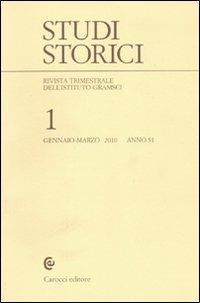 Studi storici (2010). Vol. 1  - Libro Carocci 2010 | Libraccio.it
