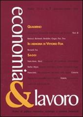 Economia & lavoro (2011). Vol. 1
