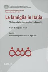 La famiglia in Italia. Sfide sociali e innovazioni nei servizi: tivi.