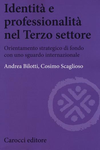 Identità e professionalità nel terzo settore. Orientamento strategico di fondo con uno sguardo internazionale - Andrea Bilotti, Cosimo Scaglioso - Libro Carocci 2016, Biblioteca di testi e studi | Libraccio.it