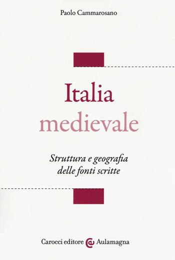 Italia medievale. Struttura e geografia delle fonti scritte - Paolo Cammarosano - Libro Carocci 2016, Aulamagna | Libraccio.it