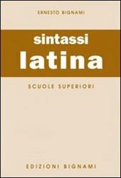 Sintassi latina.