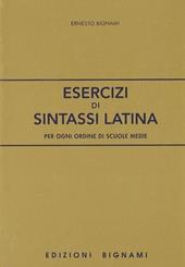 Esercizi di sintassi latina