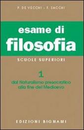 Compendio di storia della filosofia. Vol. 1