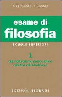 Compendio di storia della filosofia. Vol. 1 - Piero De Vecchi, Franco Sacchi - Libro Bignami 1997 | Libraccio.it