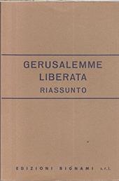 Gerusalemme liberata. Riassunto