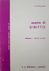 Esame di diritto. per geometri. Vol. 1