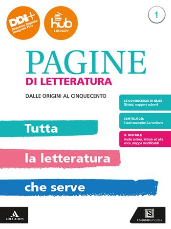 Pagine di letteratura. Tutta la letteratura che serve. Per gli Ist. professionali. Con e-book. Con espansione online. Vol. 1: Dalle origini al Cinquecento - Angelo Roncoroni, Milva Maria Cappellini, Elena Sada - Libro Carlo Signorelli Editore 2024 | Libraccio.it