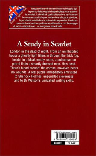 A study in scarlet - Arthur Conan Doyle - Libro Giunti Editore 2006, Scuola d'inglese junior | Libraccio.it