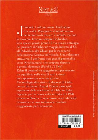 Tu sei il mondo - Osho - Libro Demetra 2007, New Age | Libraccio.it