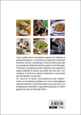 La cucina del cuore. Diabete e ipertensione. 120 ricette per non perdere il buon umore e il gusto della buona cucina - Roberto Ferrari, Claudia Florio - Libro Demetra 2009, Naturalmente medicina | Libraccio.it
