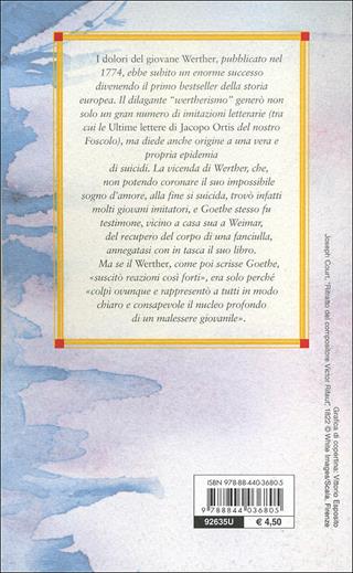 I dolori del giovane Werther - Johann Wolfgang Goethe - Libro Demetra 2008, Nuovi acquarelli | Libraccio.it